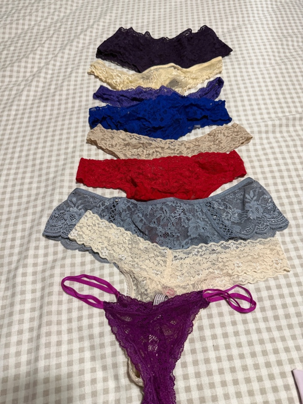 Panties lace vs hp etc